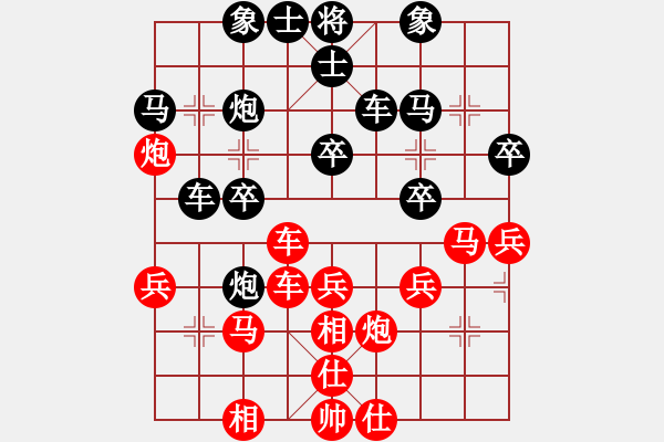 象棋棋譜圖片：神秘刺客(9段)-勝-天山居士(9段) - 步數(shù)：30 