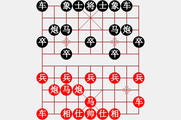 象棋棋譜圖片：六子歸邊王[878361962] -VS- 清風(fēng)HBK[1026643026] - 步數(shù)：10 