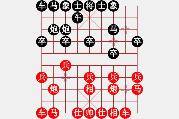 象棋棋譜圖片：李團(tuán)結(jié)(9星)-勝-唐僧肉(9星) - 步數(shù)：10 