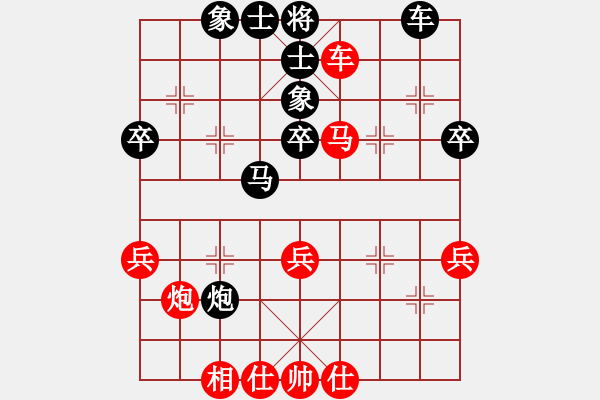 象棋棋譜圖片：第06輪第17臺 青島王同華先負張衛(wèi)東 張中局殺法犀利 - 步數：50 