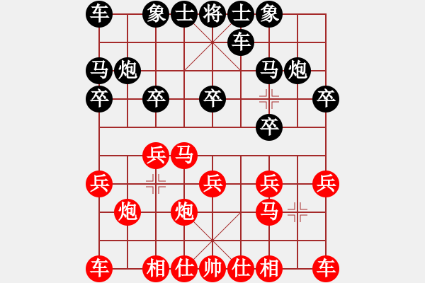 象棋棋譜圖片：棋壇尊者(五級)vs渭南雷緒剛(十四級)2015-08-16.ccf - 步數(shù)：10 