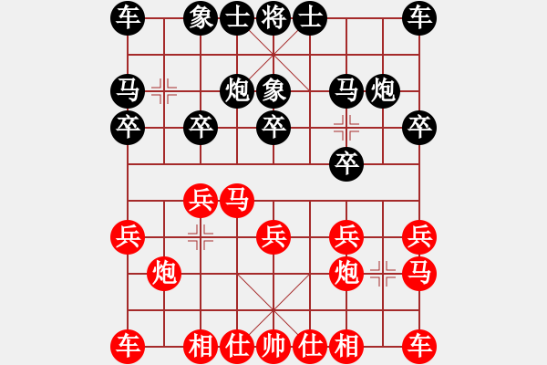 象棋棋譜圖片：棋友 勝 qqq - 步數(shù)：10 