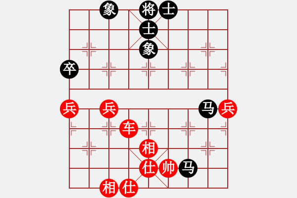 象棋棋譜圖片：［午夜獵豹］[紅] -VS- 熱血盟●溫柔一刀[黑] - 步數(shù)：81 