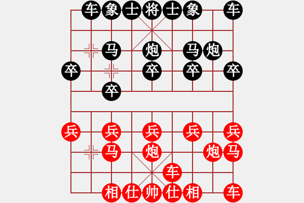 象棋棋譜圖片：個人 張慶華 和 個人 唐佳淇 - 步數(shù)：10 