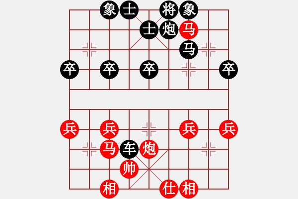 象棋棋譜圖片：小理之風(fēng)(1段)-負(fù)-切菜砍瓜(2段) - 步數(shù)：40 