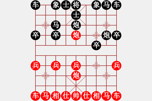 象棋棋譜圖片：2022.10.26.10五分鐘先負左疊炮 - 步數(shù)：10 