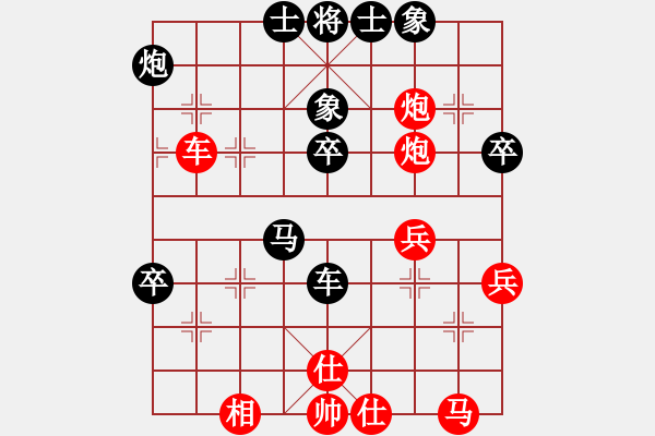 象棋棋譜圖片：王子的博客(日帥)-負-一花一世界(人王) - 步數(shù)：40 