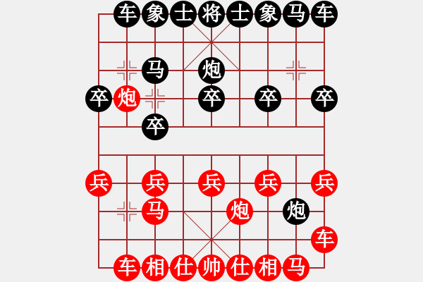 象棋棋譜圖片：灑瀟(9星)-勝-清都山水郎(9弦) - 步數(shù)：10 