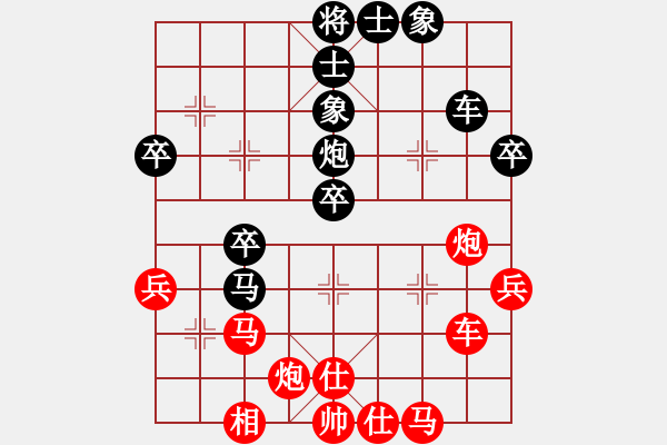 象棋棋譜圖片：象棋爭鋒[紅] -VS- 東北人[黑] - 步數(shù)：60 