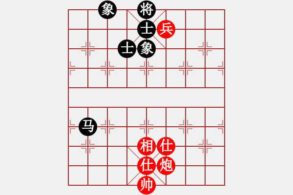 象棋棋譜圖片：peterkwang(無極)-和-龍飛虎(無極) - 步數(shù)：200 