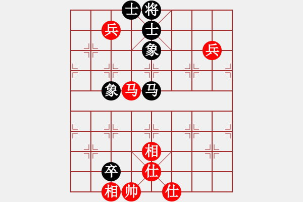 象棋棋譜圖片：李探花(玉泉)-和-eedzp(玉泉)五七炮互進(jìn)三兵對(duì)屏風(fēng)馬邊卒右馬外盤河 紅左橫車 - 步數(shù)：130 