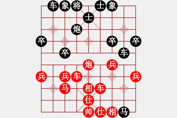 象棋棋譜圖片：隨心所欲[紅] -VS- 棋由辭理[黑] - 步數(shù)：40 