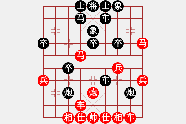 象棋棋譜圖片：達(dá)者為師 vs 真TM牛，TM真牛 - 步數(shù)：30 