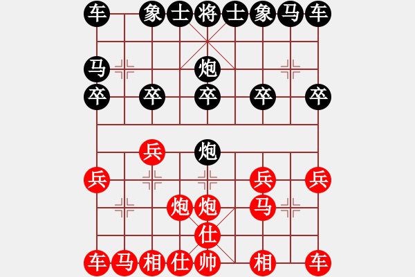 象棋棋譜圖片：supermicro(9星)-和-云庫(北斗) - 步數(shù)：10 