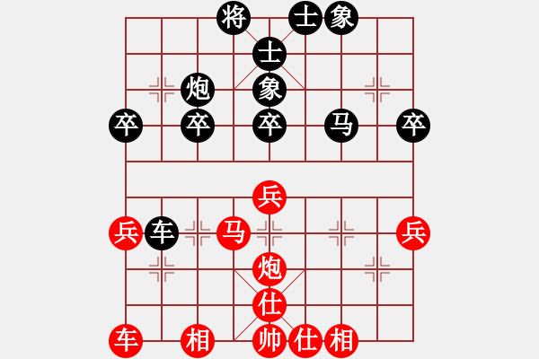 象棋棋譜圖片：姚建東     先負(fù) 徐超       - 步數(shù)：40 