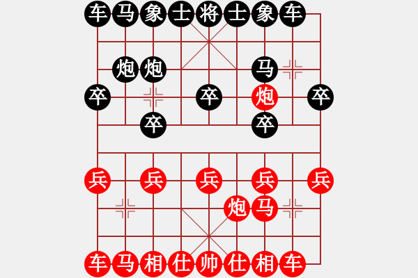 象棋棋譜圖片：北落師門負哈迪斯.pgn - 步數(shù)：10 