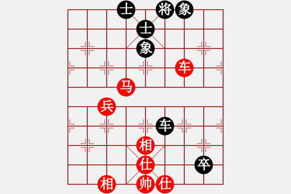 象棋棋譜圖片：廣法天尊(9段)-勝-國家領(lǐng)導(dǎo)(5段)五七炮對屏風(fēng)馬進(jìn)７卒 紅左直車對黑右直車左炮過河 - 步數(shù)：90 