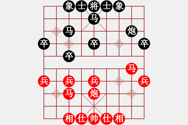 象棋棋譜圖片：1 - 步數(shù)：33 