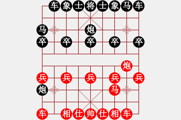 象棋棋譜圖片：棄子大師(4段)-負(fù)-woyingle(1段) - 步數(shù)：10 