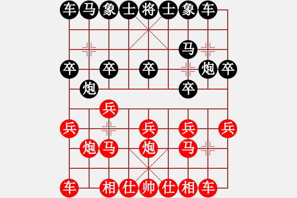 象棋棋譜圖片：335 - 步數(shù)：10 