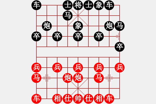 象棋棋譜圖片：棋門客棧纏豬VS棋門客棧泡泡(2012-8-29) - 步數(shù)：10 