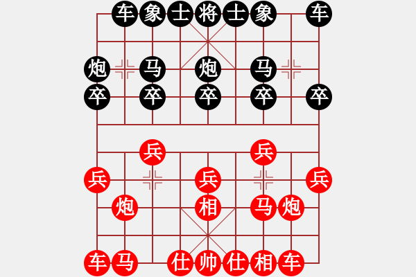 象棋棋譜圖片：2552589(太守) 勝 3083232(校尉) - 步數(shù)：10 