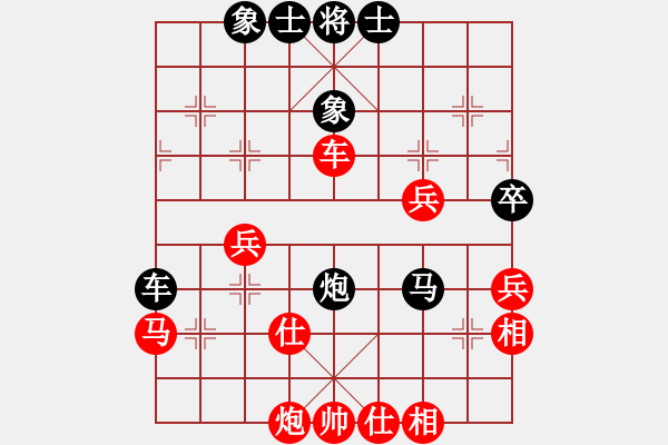 象棋棋譜圖片：下山王(月將)-負(fù)-渦陽(yáng)老六(9段) - 步數(shù)：60 