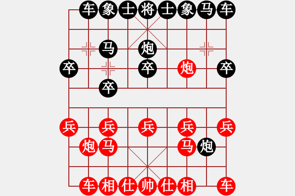 象棋棋譜圖片：逍遙老翁(無極)-負(fù)-紅軍比賽四(5f) - 步數(shù)：10 