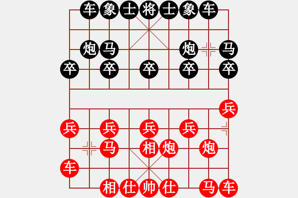 象棋棋譜圖片：雨中彩虹[2456010081] 負(fù) 芳棋(純?nèi)讼缕?[893812128] - 步數(shù)：10 