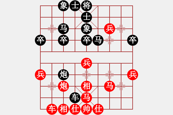 象棋棋譜圖片：神經(jīng)刀(5段)-負(fù)-居巢漁歌(3段) - 步數(shù)：40 