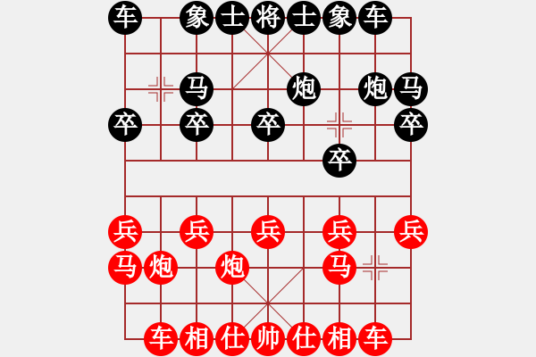 象棋棋谱图片：廖二平 先负 赵金成 - 步数：10 