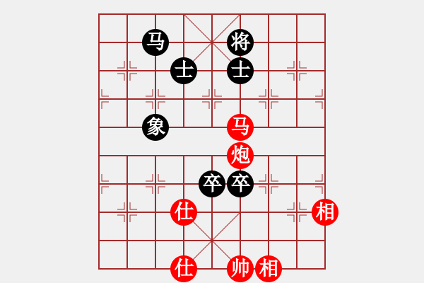 象棋棋譜圖片：l309g2032[紅] -VS- bbboy002[黑] - 步數(shù)：200 