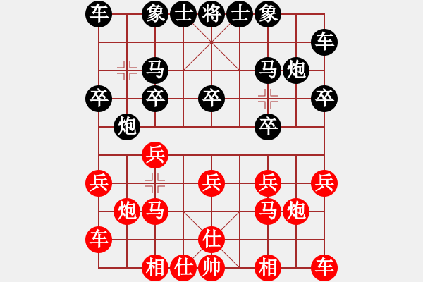 象棋棋譜圖片：外圍波集團(tuán)(天帝)-勝-唯我橫刀(日帥) - 步數(shù)：10 