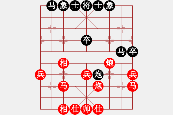 象棋棋譜圖片：2017山西職工邀請賽第1輪 王富平 勝 史小青 - 步數(shù)：42 