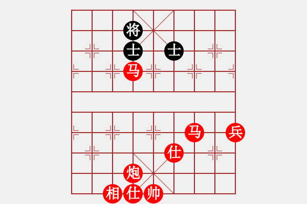 象棋棋譜圖片：五七炮進(jìn)三兵對屏風(fēng)馬黑右直車右炮封車（紅勝） - 步數(shù)：160 