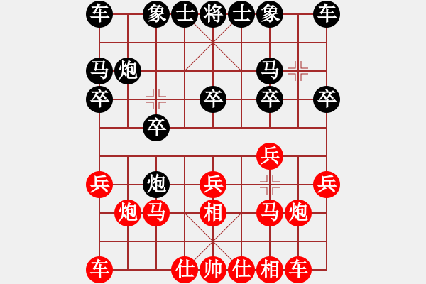 象棋棋譜圖片：dongsonVStopsteel(2009-4-5) - 步數(shù)：10 