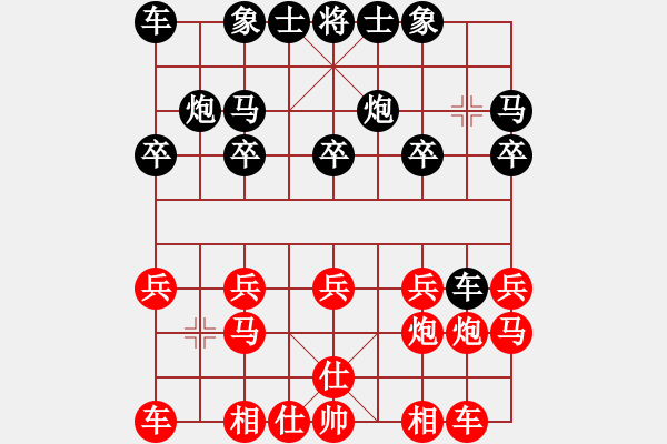 象棋棋譜圖片：君子劍[2356803169] -VS- CHENG[2465669374] - 步數(shù)：10 