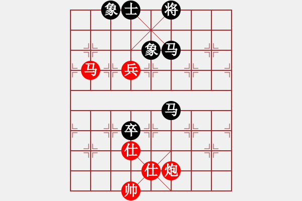 象棋棋譜圖片：中原困馬 五 - 步數(shù)：13 