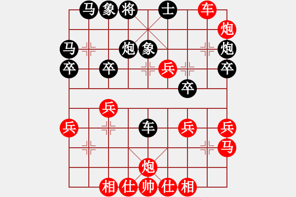 象棋棋譜圖片：bbboy002（業(yè)8-1） 先勝 劉勛（業(yè)8-1） - 步數(shù)：40 