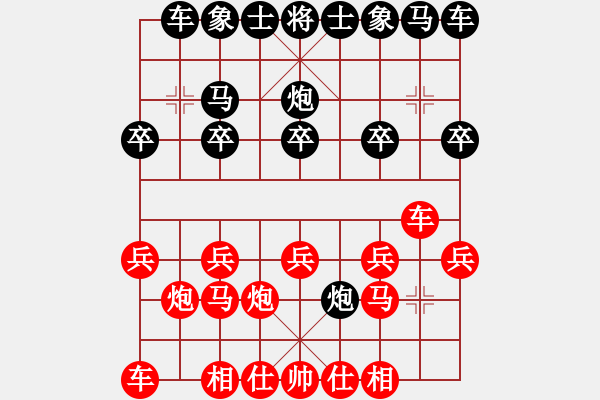 象棋棋譜圖片：五哥[1138299248] -VS- Q★爿涵文[1786312937] - 步數：10 