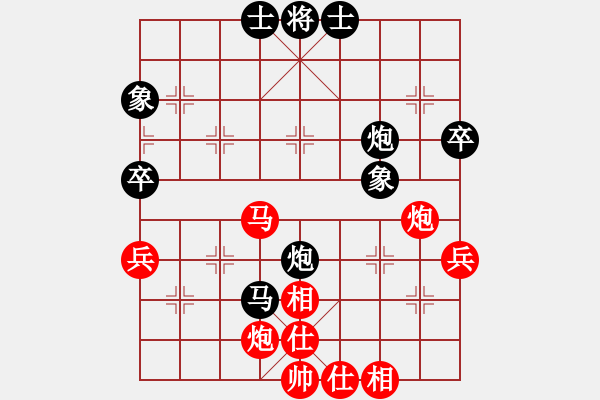 象棋棋譜圖片：雷池輸生(3段)-和-天下一賤客(9段) - 步數(shù)：60 