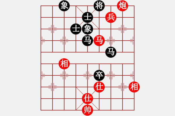 象棋棋譜圖片：你太有才(日帥)-和-道士的藝術(日帥) 中炮過河車七路馬對屏風馬兩頭蛇 紅左橫車兌七兵對黑高右炮 - 步數：220 