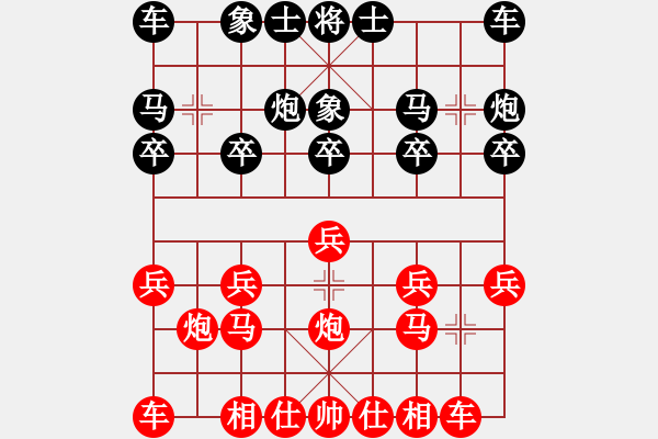 象棋棋譜圖片：bbboy0022(業(yè)3-1)和 明（業(yè)2-3） - 步數：10 