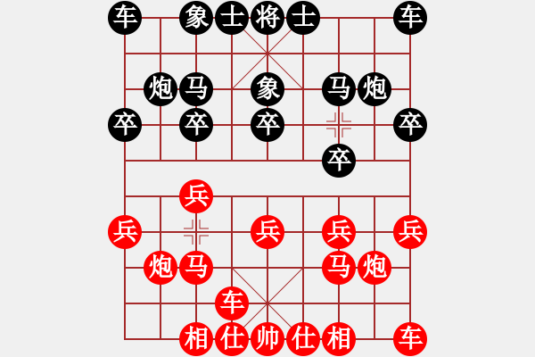 象棋棋譜圖片：2006年弈天迪瀾杯聯(lián)賽第七輪：通殺將軍(8級)-勝-長車馳騁(2段) - 步數(shù)：9 