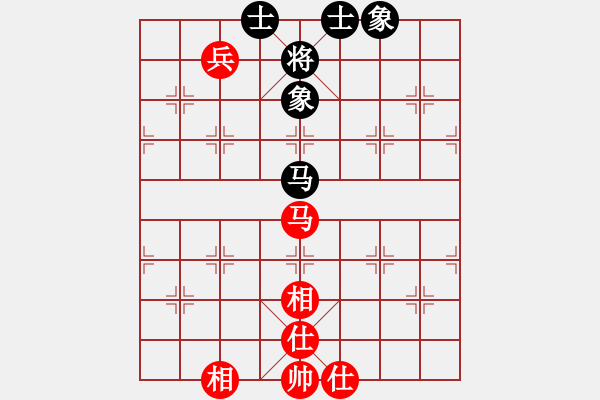 象棋棋譜圖片：軟件對局庫(9段)-和-去棋中論壇(日帥) - 步數：120 