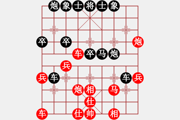 象棋棋譜圖片：lmbzt(6段)-負(fù)-閃電炮(4段) - 步數(shù)：40 