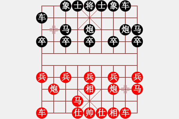 象棋棋譜圖片：亍[79881962] -VS- 一個(gè)壞人[852588686] - 步數(shù)：10 