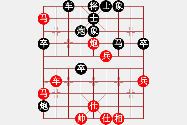 象棋棋譜圖片：三將就餐好(6段)-負(fù)-盲人騎瞎馬(5段) - 步數(shù)：70 