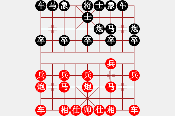 象棋棋譜圖片：張學(xué)潮 先和 李翰林 - 步數(shù)：10 