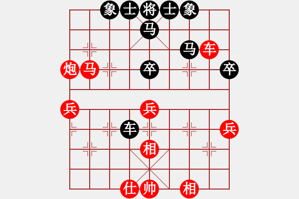 象棋棋譜圖片：buxingle(8級)-勝-開山擂臺(2段) - 步數(shù)：60 